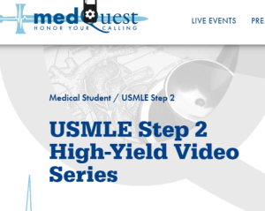 MedQuest USMLE Step 2 High-Yield Video Series 2024