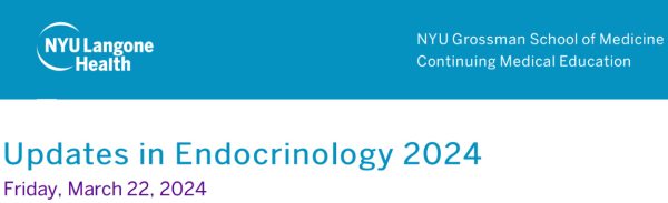 NYU Langone Health Updates in Endocrinology 2024