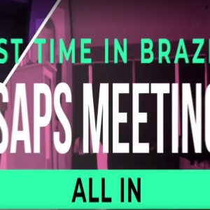 SAPS All Meeting 1st Time In Brazil 2023