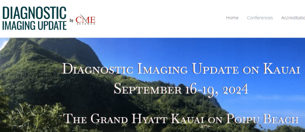 cmescience Diagnostic Imaging Update on Kauai September 16-19, 2024