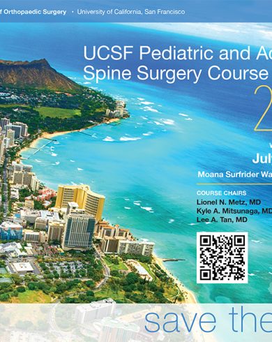 UCSF Pediatric and Adult Spine Surgery Course 2024