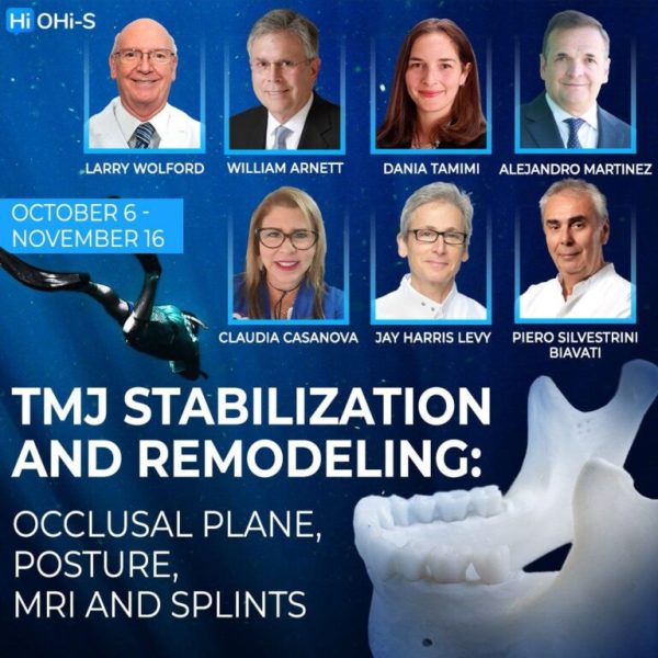 OHI-S TMJ Stabilization and Remodeling: Occlusal Plane, Posture, MRI and Splints