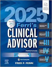 Ferri’s Clinical Advisor 2025: 5 Books in 1 (Original PDF from Publisher)