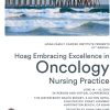 Hoag 19th Annual Embracing Excellence in Oncology Nursing Practice 2024