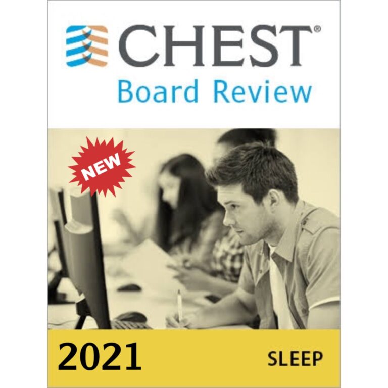 CHEST Sleep Board Review On Demand 2021 CHEST Sleep Board Review On Demand 2021