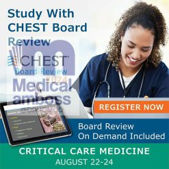 Chest Critical Care Board Review On Demand 2024 – Bundle (Videos+PDF Bundle)