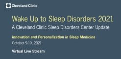 Cleveland Clinic Sleep Disorders Center 2021