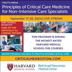 Harvard 12th Annual Principles Of Critical Care Medicine For Non-Intensive Care Specialists 2024 (Videos)