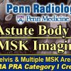Penn Radiology Astute Body and MSK Imaging 2023 (Videos)