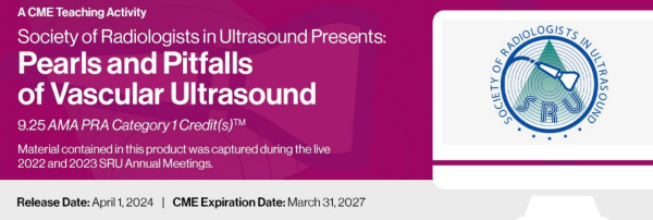 Society Of Radiologists In Ultrasound Presents Pearls And Pitfalls Of Vascular Ultrasound 2024