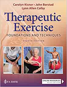 Therapeutic Exercise Foundations and Techniques 8th Edition ( Instructor Resources )