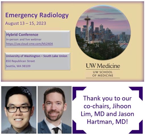 UW Medicine Emergency Radiology 2023