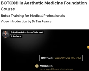 drtimpearce BOTOX® Foundation Course 2024