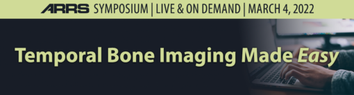 ARRS Temporal Bone Imaging Made “Easy” 2022 (CME VIDEOS) temporal bone symposia 1120 1 510x137 1