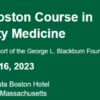 The Boston Course in Obesity Medicine 2023