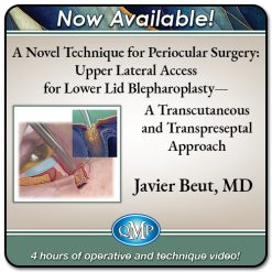 2024 A Novel Technique for Periocular Surgery: Upper Lateral Access for Lower Lid Blepharoplasty – A Transcutaneous and Transpreseptal Approach