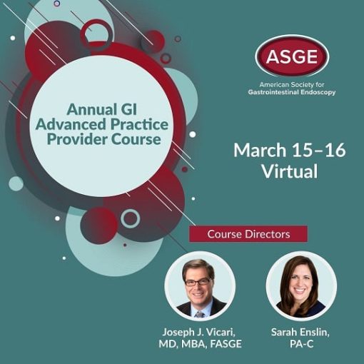 ASGE Annual GI Advanced Practice Provider Course (On-Demand) – Clinical Case-Based Learning (Day Two) – March 2024 (Videos + Slides)