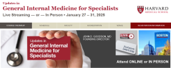 Harvard Updates in General Internal Medicine for Specialists 2025