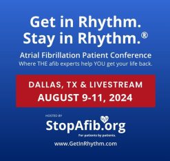 StopAfib Atrial Fibrillation Patient Conference 2024