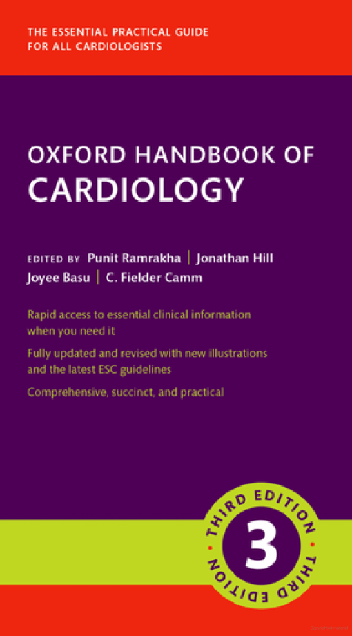 Oxford Handbook of Cardiology (Oxford Medical Handbooks), 3rd edition (Original PDF from Publisher)