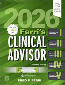 Ferri’s Clinical Advisor 2026: 5 Books in 1 (True PDF)