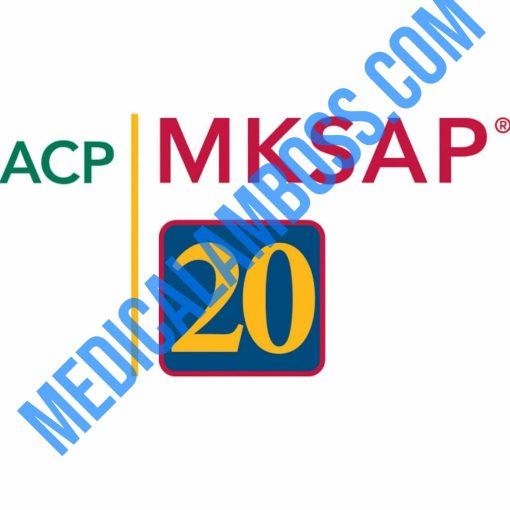 MKSAP 20 Complete Text ( PDF + Videos + audio )