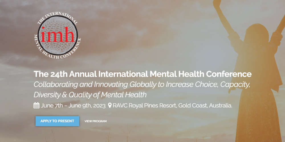 Australian & New Zealand Mental Health Association 24th Annual International Mental Health Conference 2023