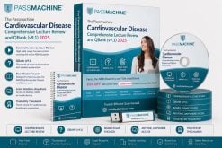 The Passmachine Cardiovascular Disease Comprehensive Lecture Review and QBank (v9.1) 2025 INteractive mode Extract zip in laptop and then run the html .. Qbanks are PDFs videos are interactive Cardiovascular Disease Board Review: High-Yield Content LASER-FOCUSED LECTURES: A comprehensive library of video lectures precisely aligns to the Cardiovascular Disease Certification and Cardiovascular Disease MOC exam blueprints, so you focus on all exam topics and keywords with no wasted effort. BOARD-EXPERIENCED FACULTY: Board-certified faculty are experienced in teaching Cardiovascular Disease board exam preparation. Thus, every lecture is up to date, medically accurate, and entirely board-relevant. Cardiovascular Disease STUDY GUIDE: The included PDF provides the complete Cardiovascular Disease Board Review course syllabus, hundreds of pages long. Cardiovascular Disease BOARD PREP PRACTICE QUESTIONS COMPREHENSIVE QUESTION BANK: 1600+ Cardiovascular Disease multiple-choice questions (MCQs) are included. Each question carefully follows the ABIM Cardiovascular Disease board exam content outline and format. Intended Audience: Cardiologists Learning Objectives: Upon completion of this program, participants should be able to: Exemplify a comprehensive knowledge of cardiovascular disease Explain diagnostic tests and develop treatment plans for patients with coronary artery disease Assess postoperative cardiac care Describe the physiology and biochemistry of the heart Recognize symptoms and recommend treatment for cardiovascular disease in women Evaluate and treat patients with congenital heart disease Demonstrate understanding of pharmacology, including drug interactions and alternative medicines Identify the various noninvasive modalities available for the evaluation of heart disease Interpret ECG, EKG, and echocardiographic tracings Online Course v9.1, Release Date June 10, 2025, Exam Builder, Release Date January 1, 2024, Agenda Cardiovascular Disease Lecture Agenda Arrhythmias Systems, Mechanisms, Evaluation, Testing, Pacemakers, & Syncope (1.25 Hours) Hemal Nayak, MD Antiarrhythmic Medications & Atrial Fibrillation (1 Hour) Hemal Nayak, MD Supraventricular Tachycardias & “Miscellaneous Arrhythmias” (.75 Hours) Hemal Nayak, MD Wide Complex Tachycardias, Ventricular Arrhythmias, Sudden Cardiac Death, & Automatic Implantable Cardioverter Defibrillator (1.25 Hours) Hemal Nayak, MD Congestive Heart Failure Cardiomyopathies (1 Hour) Andrew Krumerman, MD Systolic Dysfunctions (1 Hour) Andrew Krumerman, MD Diastolic Dysfunctions & Acute Decompensated Heart Failure (1 Hour) Liviu Klein, MD Devices & Surgical Approaches (1.25 Hours) Liviu Klein, MD Coronary Artery Disease Diagnosis (1 Hour) Andrew Krumerman, MD Treatment of Stable Coronary Artery Disease (1 Hour) Andrew Krumerman, MD Primary and Secondary Prevention of Coronary Heart Disease (1 Hour) Norma Keller, MD Perioperative Cardiovascular Evaluation & Care for Non-cardiac Surgery (1 Hour) Andrew Krumerman, MD Women & Heart Disease (.75 Hours) Annabelle Volgman, MD Acute Coronary Syndrome/Acute Myocardial Infarction Unstable Angina & NSTEMI – Pathophysiology, Initial Approach, Invasive vs. Conservative Strategy & Revascularization Options (1 Hour) Gary Schaer, MD Antiplatelet & Anticoagulant Treatment for UA/NSTEMI (1 Hour) Gary Schaer, MD Pathophysiology & Initial Approach to ST-Elevation Myocardial Infarction (0.75 Hours) Gary Schaer, MD Adjunctive Medical Therapy & Post-MI Complications (1 Hour) Gary Schaer, MD Valvular Disorders Aortic Valves (1 Hour) Daniel Steinberg, MD Mitral Valves (1 Hour) Daniel Steinberg, MD Pulmonic, Tricuspid & Prosthetic Valves (1 Hour) Daniel Steinberg, MD Aorta/Peripheral Vascular Aortic Peripheral Artery Disease (1.25 Hours) W. Schuyler Jones, MD Cerebrovascular Disease, Renovascular Disease & Mesenteric Disease (1 Hour) W. Schuyler Jones, MD Miscellaneous Vascular Disease (0.5 Hours) W. Schuyler Jones, MD Hypertension/Pulmonary Hypertension Part I (1 Hour) Matthew Sorrentino, MD Hypertension Part II (.75 Hours) Matthew Sorrentino, MD Pulmonary Hypertension Disorders (1.25 Hours) Matthew Sorrentino, MD Physiology & Biochemistry Biochemistry (1 Hour) Gautam Ramani, MD Physiology (1 Hour) Kameswari Maganti, MD Congenital Disorders Valvular & Aortic Disease (1 Hour) Norma Keller, MD Septal Defects & Syndromes (1 Hour) Norma Keller, MD Pharmacology Pharmacology (1.5 Hours) Matthew Sorrentino, MD Pericardial Disease Pericardial Disease (1 Hour) Akhil Narang, MD Other Lectures/Miscellaneous Epidemiology & Ethics (1 Hour) Elizabeth Jackson, MD ECG & Imaging Angiograms (.75 Hours) Amer Ardati, MD Ventriculograms/Aortograms (.5 Hours) Amer Ardati, MD Echocardiograms (1 Hour) Akhil Narang, MD Electrocardiograms Part I (1 Hour) Kousik Krishnan, MD Electrocardiograms Part II (1 Hour) Kousik Krishnan, MD Study Tools Practice Exam (1 Hour) Daniel Steinberg, MD Cardiovascular Disease QBank Topics Cardiovascular Disease QBank Topics Arrhythmias Coronary Artery Disease Heart Failure and Cardiomyopathy Valvular Disease Pericardial Disease Congenital Heart Disease Vascular Diseases Systemic Hypertension and Hypotension Pulmonary Circulation Disorders Systemic Disorders Affecting the Circulatory System Normal Cardiovascular Anatomy and Physiology