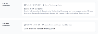 Canadian Society for Extracellular Vesicles Scientific Meeting 2025