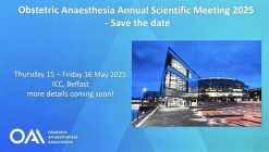 Obstetric Anaesthetists Association Annual Scientific Meeting 2025