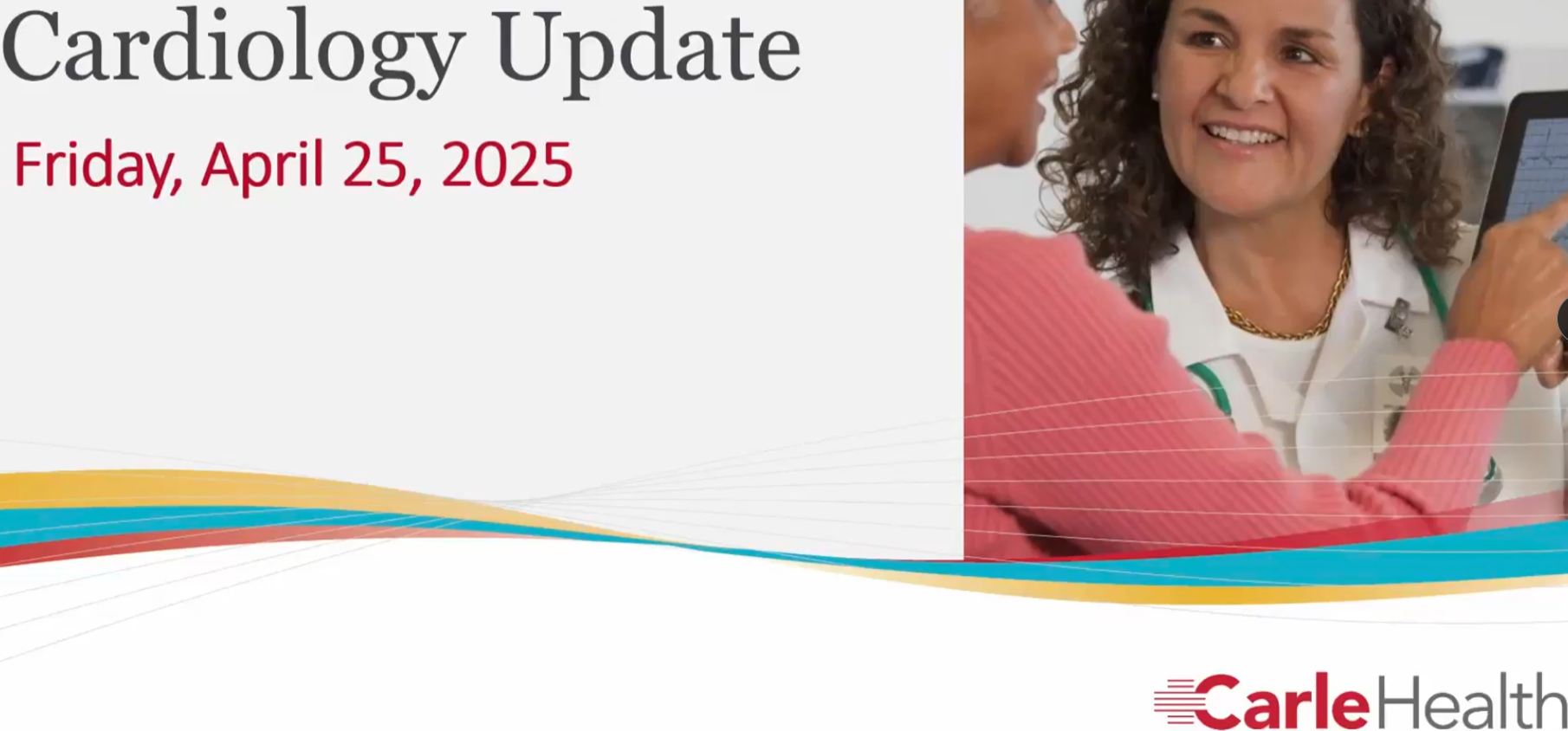 Carle Health System Cardiology Update 2025