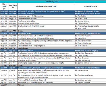 SPR 2024 Multidisciplinary Fetal Imaging Course SPR 2024 Multidisciplinary Fetal Imaging Course