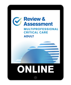 Society of Critical Care Medicine Multiprofessional Critical Care Review Adult 2025