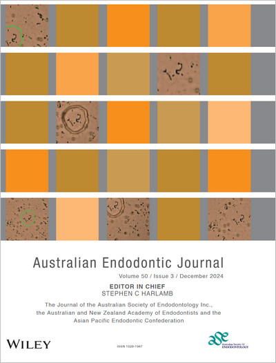 Australian Endodontic Journal, Full Archive (2010-2025)
