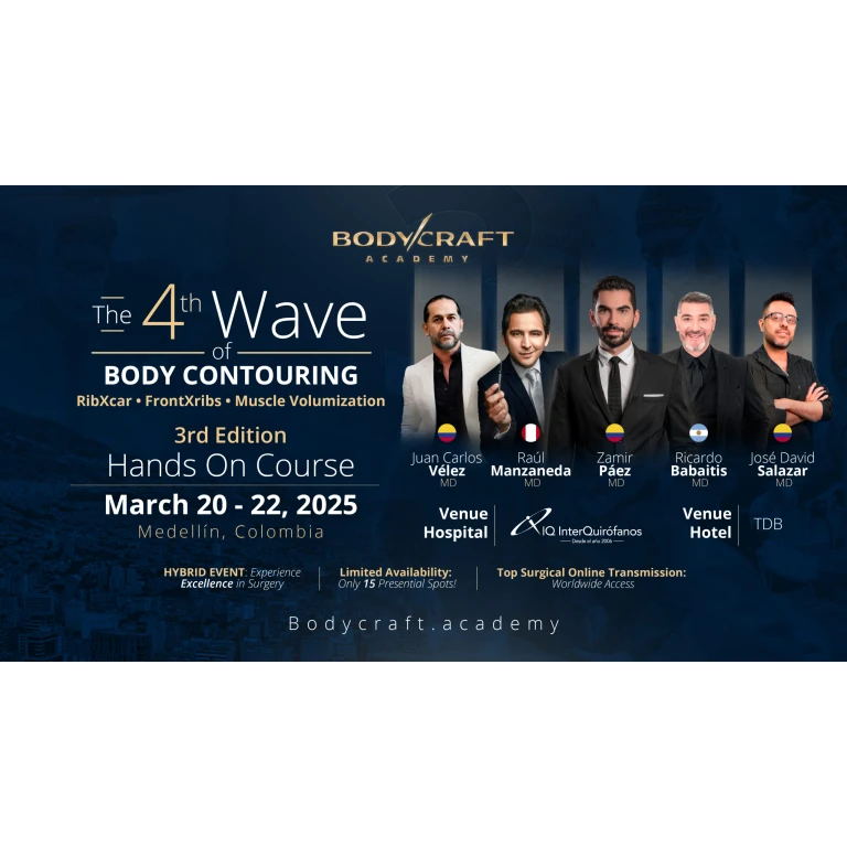 Body Craft Academy The 4th Wave of Body Countouring Third Edition 2025 (Spanish Language)