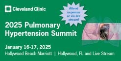 Cleveland Clinic Pulmonary Hypertension Summit 2025