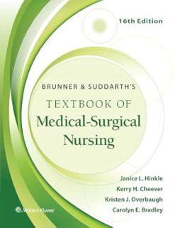 Brunner & Suddarth’s Textbook of Medical-Surgical Nursing, 16th edition (EPUB)