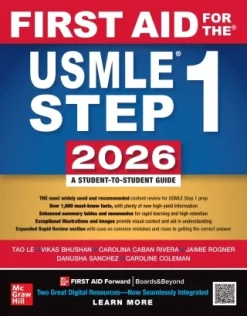 First Aid for the USMLE Step 1 2026, 36th Edition (Original PDF from Publisher)