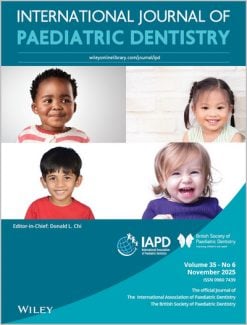 International Journal of Paediatric Dentistry (Full Archive 2000-2025)