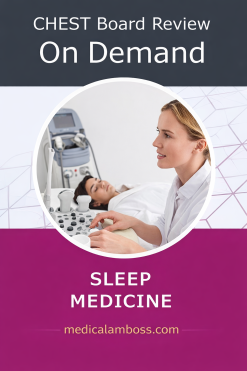CHEST Sleep Board Review 2025 (Videos with subtitles + Audios + PDFs)