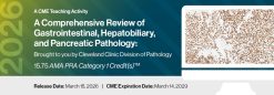 DocmedED 2026 A Comprehensive Review of Gastrointestinal, Hepatobiliary, and Pancreatic Pathology Brought to you by Cleveland Clinic Division of Pathology
