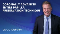 Osteocom Coronally Advanced Entire Papilla Preservation Technique