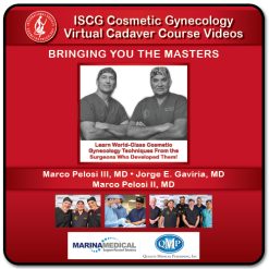 ISCG Cosmetic Gynecology Virtual Cadaver Course Videos 2020