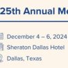 Society of Urologic Oncology 25th Annual Meeting 2024