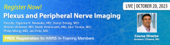 ARRS 2023 Symposium Plexus and Peripheral Nerve Imaging (MRI/US) (Videos)