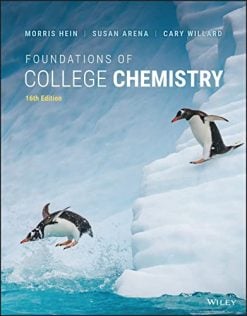 Foundations of College Chemistry, 16th Edition (Original PDF from Publisher)
