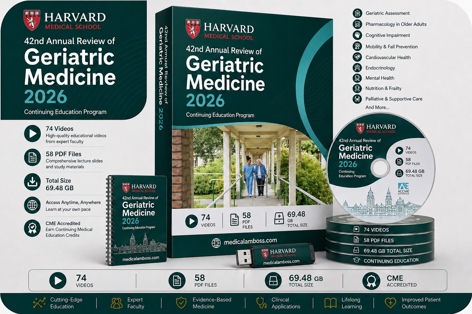 Harvard 42nd Annual Review of Geriatric Medicine 2026 Harvard 42nd Annual Review of Geriatric Medicine 2026