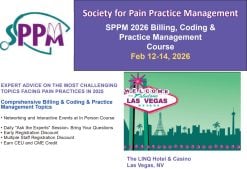 Society For Pain Practice Management Billing, Coding & Practice Management Course 2026