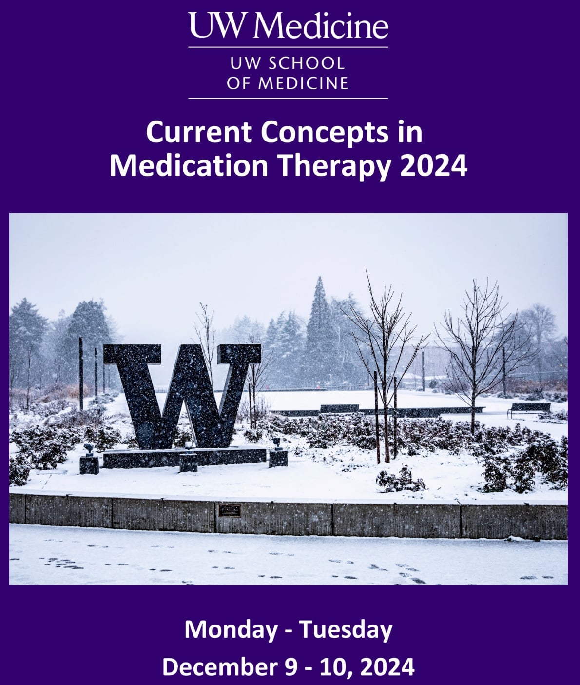 UW Medicine Current Concepts in Medication Therapy 2024
