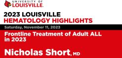 Louisville Hematology Highlights, In Memory of Roger H. Herzig 2023